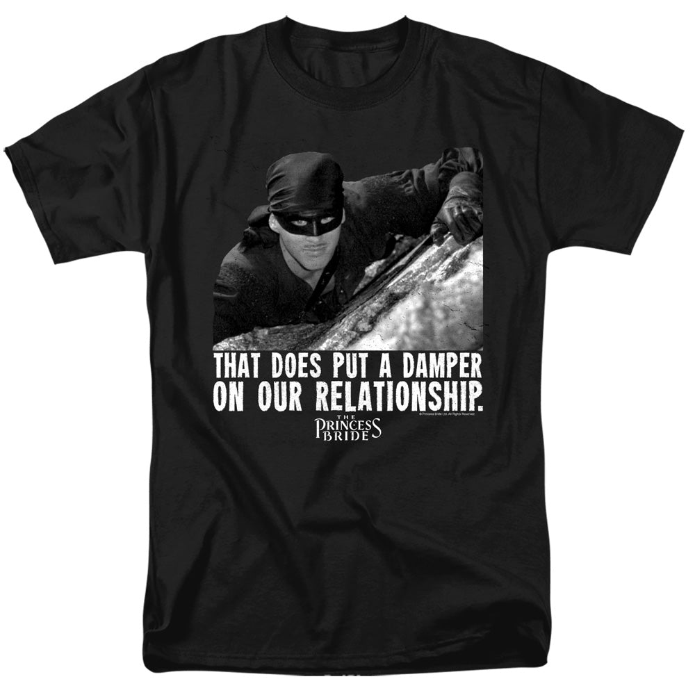 The Princess Bride Damper Black T-Shirt