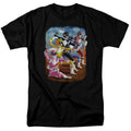 Mighty Morphin Power Rangers Impressionist Rangers T-Shirt