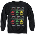 Mighty Morphin Power Rangers Ho Ho Power Rangers Ugly Christmas Crewneck Sweatshirt