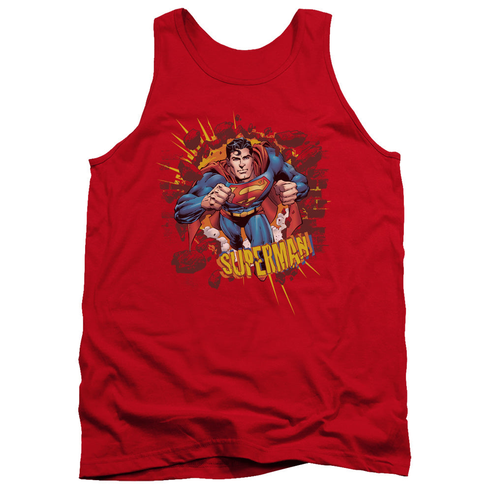 Superman Sorry About the Wall Tank Top