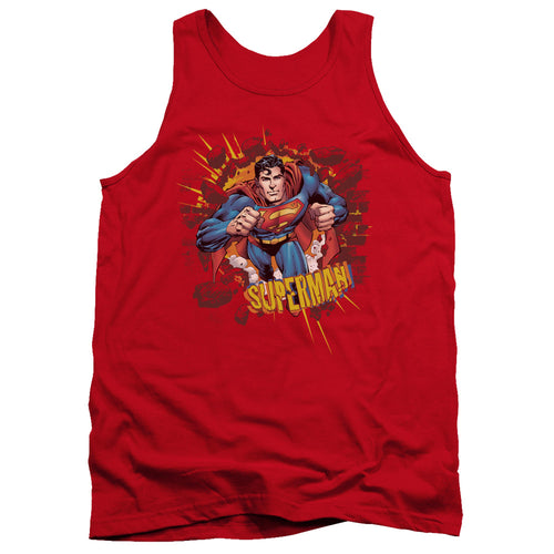 Superman Sorry About the Wall Tank Top
