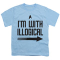 Star Trek I'm With Illogical Youth/Toddler T-Shirt