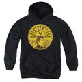 Sun Records Elvis Full Sun Label Youth Hoodie