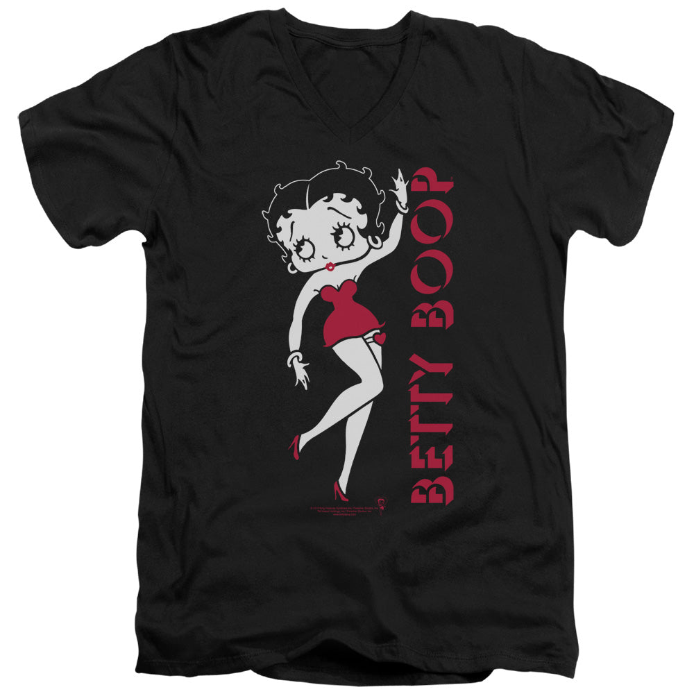 Betty Boop Classic Silhouette V-Neck T-Shirt