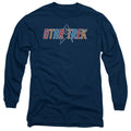 Star Trek Multi Colored Logo Long Sleeve T-Shirt
