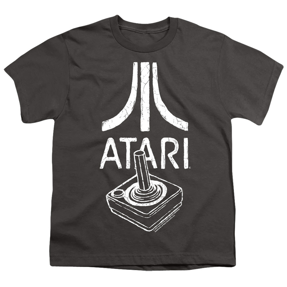 Atari Joystick Logo Charcoal Youth/Toddler T-Shirt