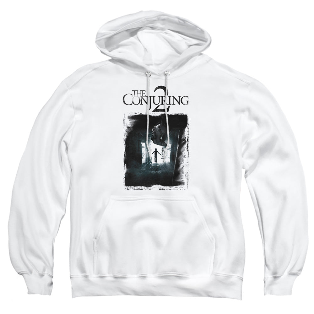 The Conjuring 2 Poster White Pullover Hoodie