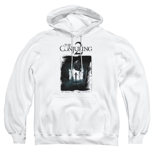 The Conjuring 2 Poster White Pullover Hoodie