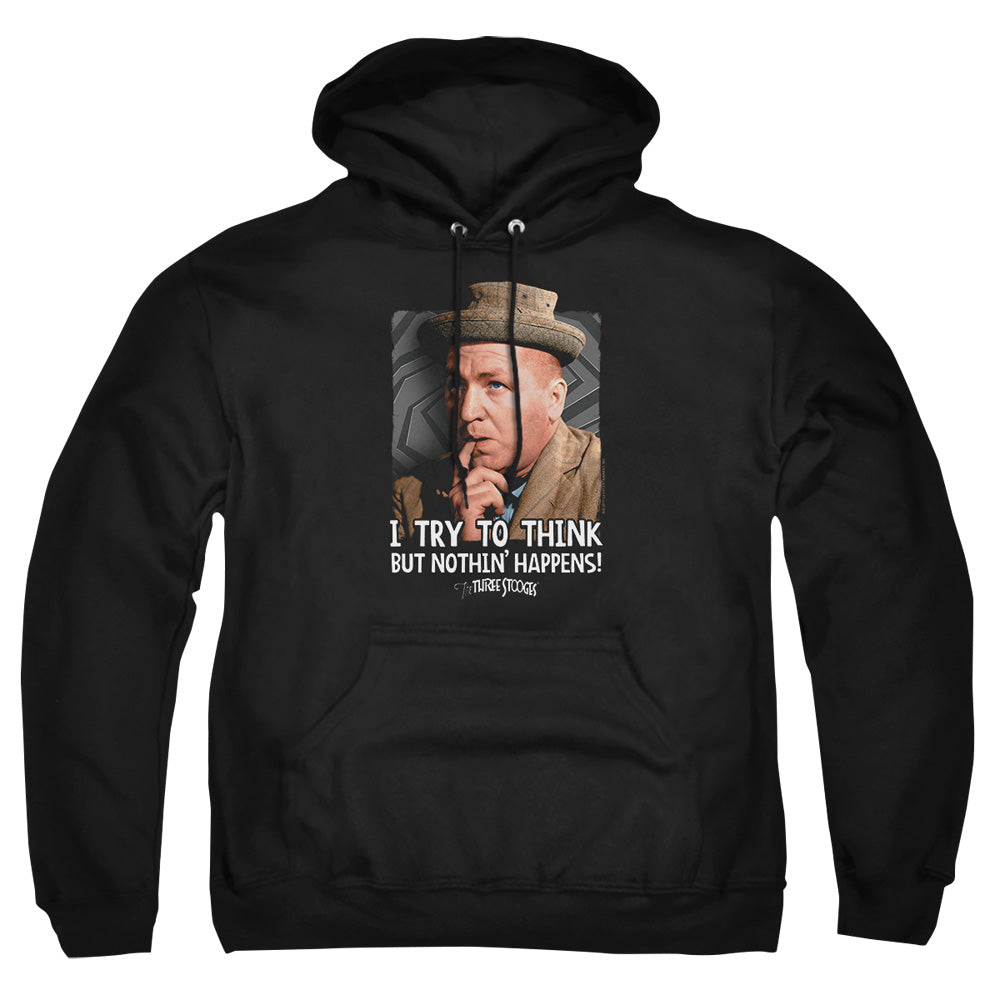 The Three Stooges I Try to Think Pullover Hoodie