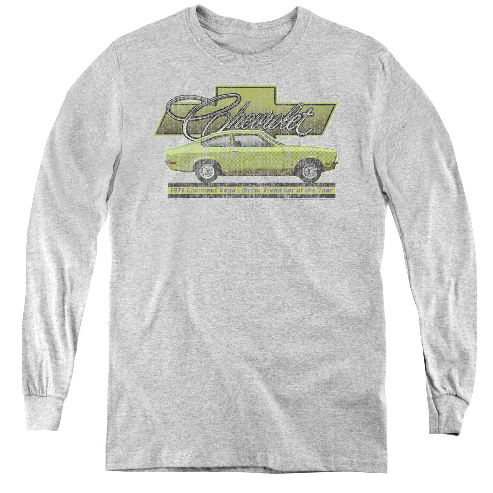 Chevy Vega Car of the Year '71 Youth Long Sleeve T-Shirt