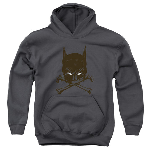 Batman Bat And Bones Youth Hoodie