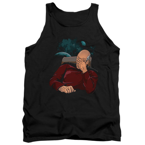 Star Trek Picard Facepalm Tank Top