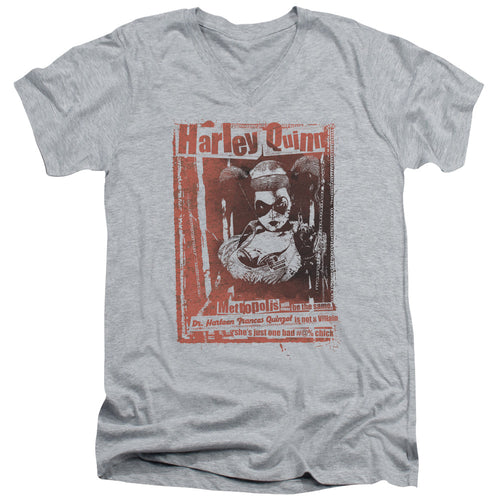 Batman  Dr Quinn V-Neck T-Shirt