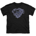 Superman Electric Supes Shield Youth/Toddler T-Shirt