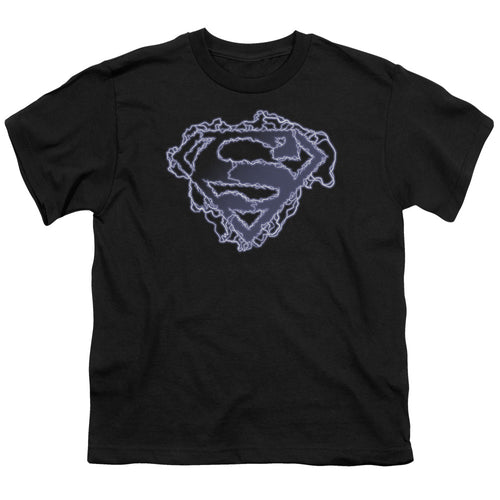 Superman Electric Supes Shield Youth/Toddler T-Shirt