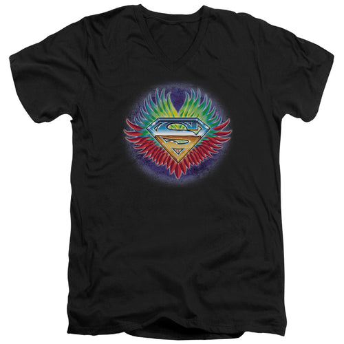 Superman Dont Stop Believing V-Neck T-Shirt