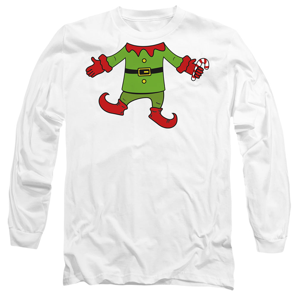 Christmas Elf Body Long Sleeve T-Shirt