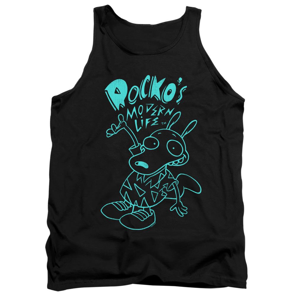 Rocko's Modern Life Neon Tank Top