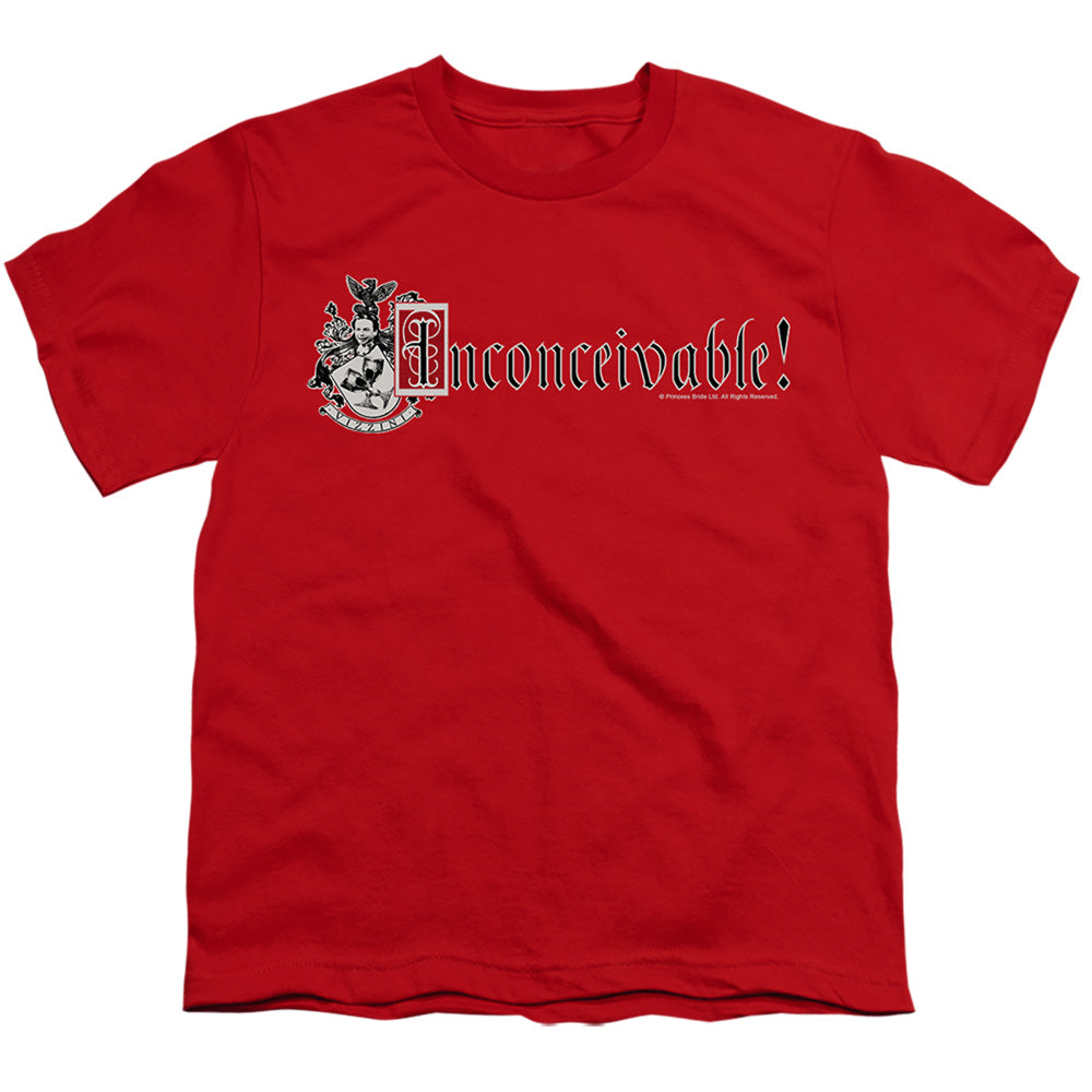The Princess Bride Vizzini Crest Red Youth/Toddler T-Shirt