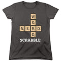 Scrabble Word Nerd Womens T-Shirt