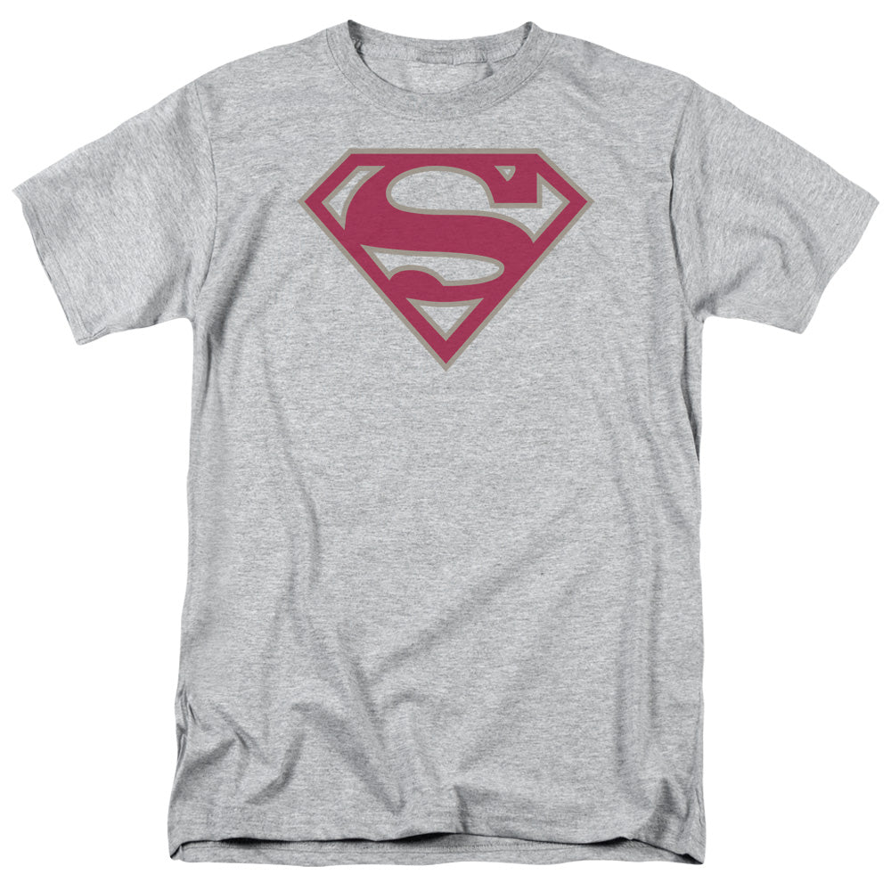 Superman Crimson & Gray Shield T-Shirt