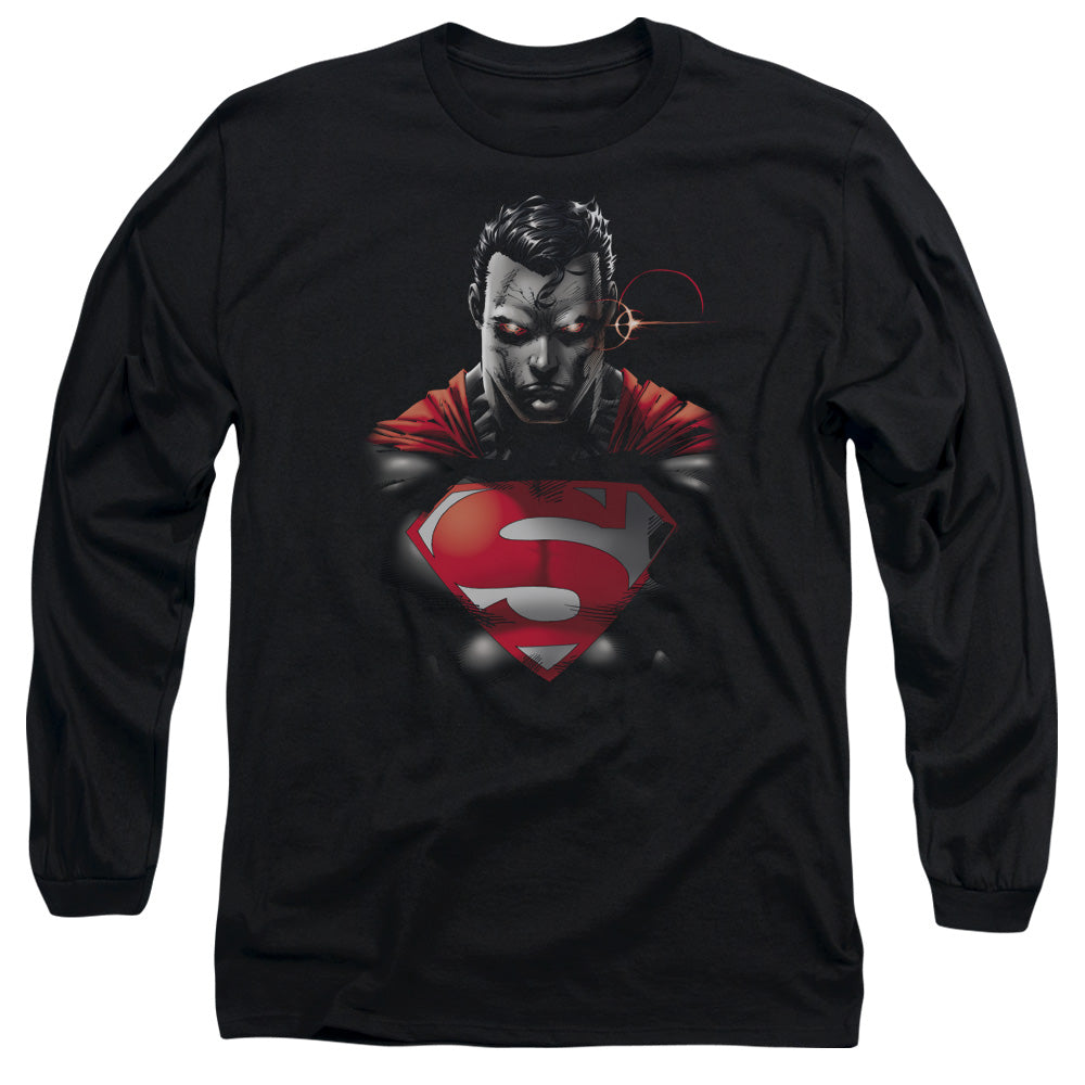 Superman Heat Vision Charged Long Sleeve T-Shirt