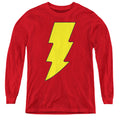 DC Comics Shazam Logo Youth Long Sleeve T-Shirt