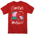 Peppa Pig And George Pig, Merry Christmas Elves T-Shirt