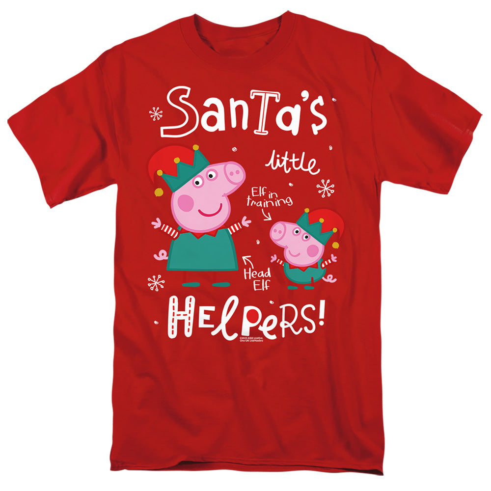 Peppa Pig And George Pig, Merry Christmas Elves T-Shirt