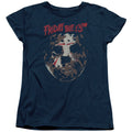 Friday the 13th Rough Mask Womens T-Shirt