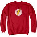 The Flash Flash Logo Distressed Crewneck Sweatshirt