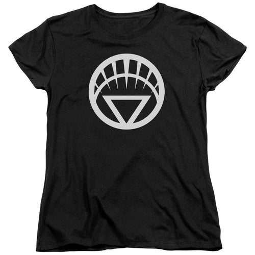 Green Lantern White Emblem Womens T-Shirt
