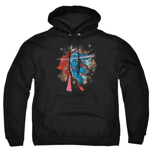 Superman Rock Breaker Pullover Hoodie
