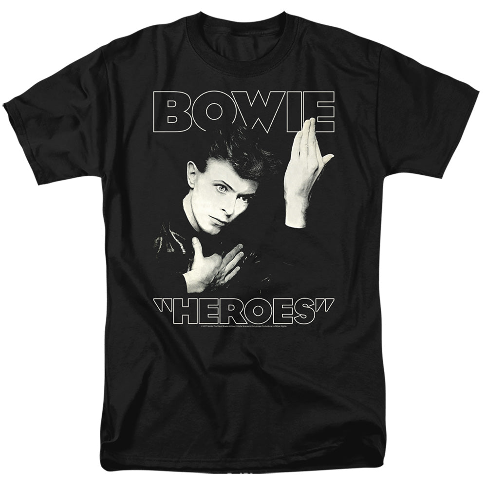 David Bowie Heroes Cover T-Shirt
