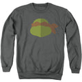 Teenage Mutant Ninja Turtles Mikey Face Crewneck Sweatshirt
