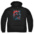 Superman Red Sun Pullover Hoodie
