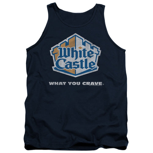 White Castle What You Crave Distressed Logo Tank Top