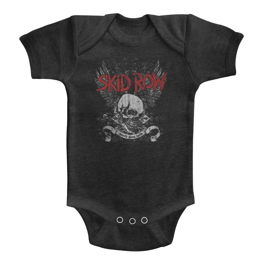 Skid Row Skull and Wings Creeper