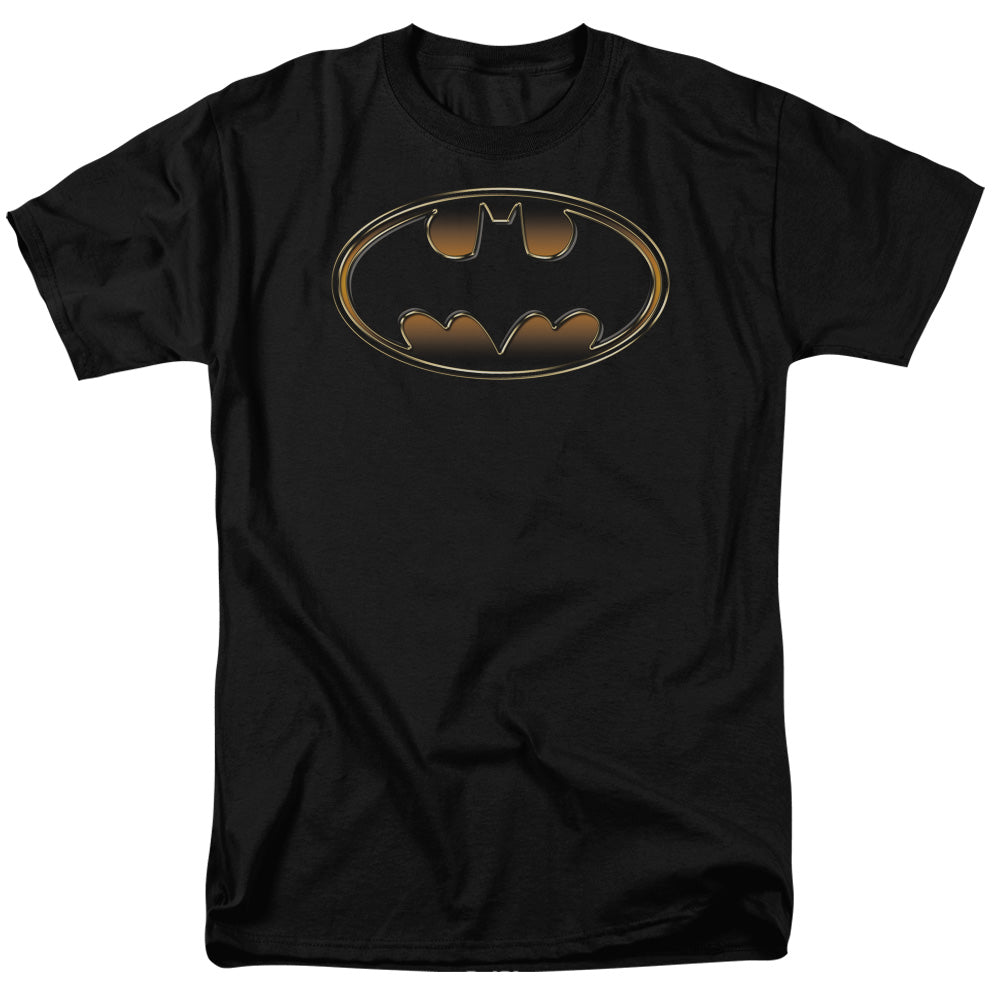 Batman Black & Gold Embossed T-Shirt