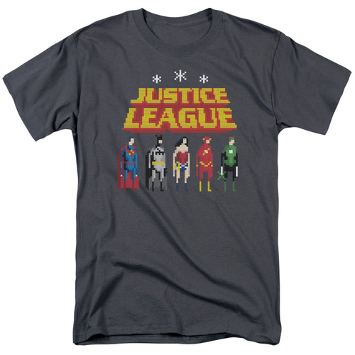 Justice League Standing Below T-Shirt