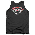 Batman v Superman Super Splatter Logo Tank Top