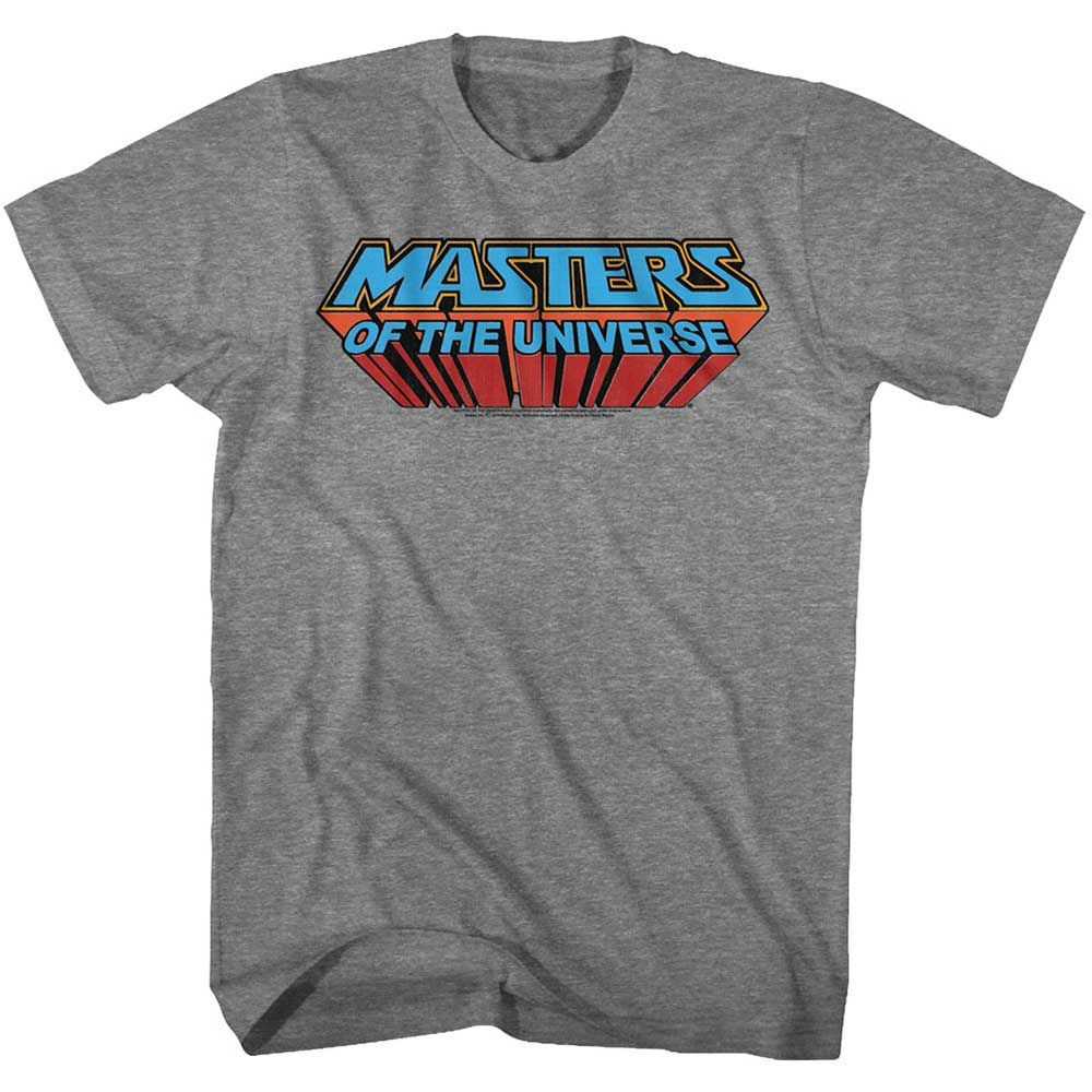 Retro Logo Masters of the Universe t-shirt in graphite heather