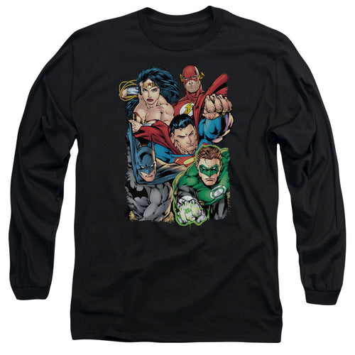 Justice League Break Free Long Sleeve T-Shirt