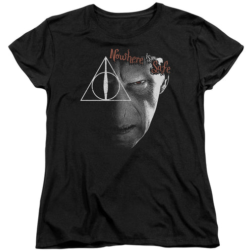 Harry Potter Nowhere Is Safe Womens T-Shirt