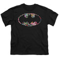 Batman Floral Logo Youth/Toddler T-Shirt
