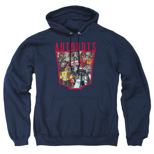 Transformers Autobot Collage Pullover Hoodie