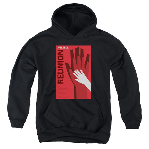 Star Trek Reunion Black Youth Hoodie