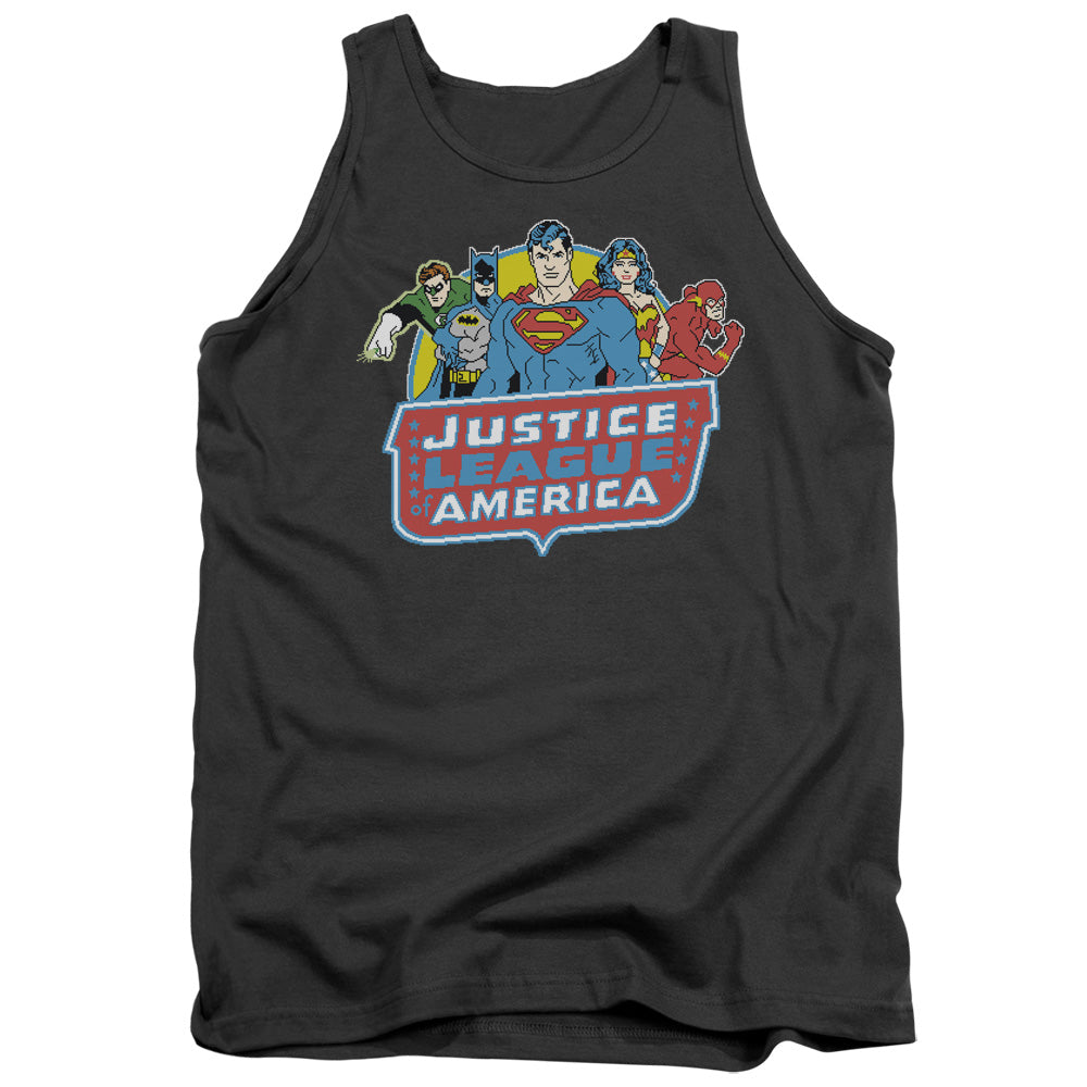 DC Comics 8 Bit League Tank Top