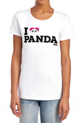 We Bare Bears I Heart Panda Womens T-Shirt