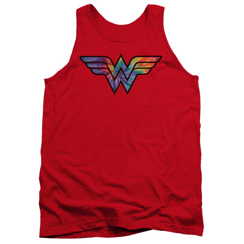 Wonder Woman Wonder Woman Tie Dye Logo Tank Top